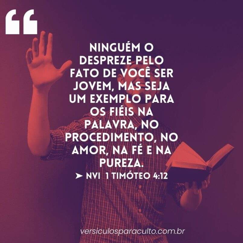 40 versículos sobre jovens cheio de MOTIVAÇÃO (com explicação curta ...