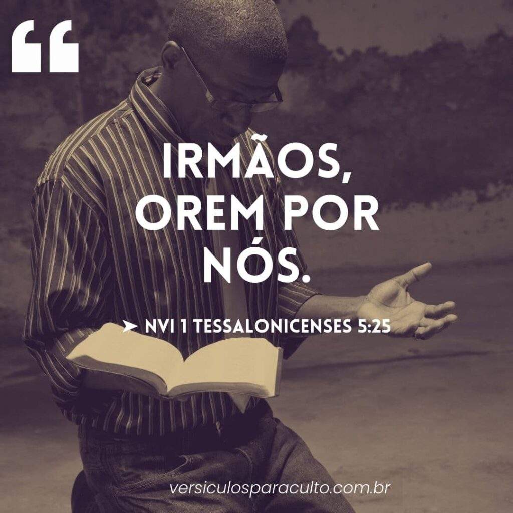 intercessão com versículo