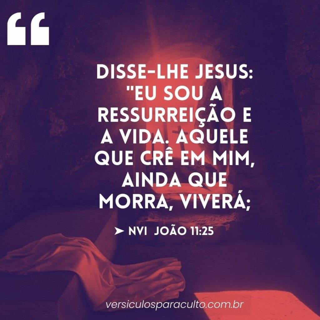 lugar onde jesus foi sepultado com versículo de ressurreição 