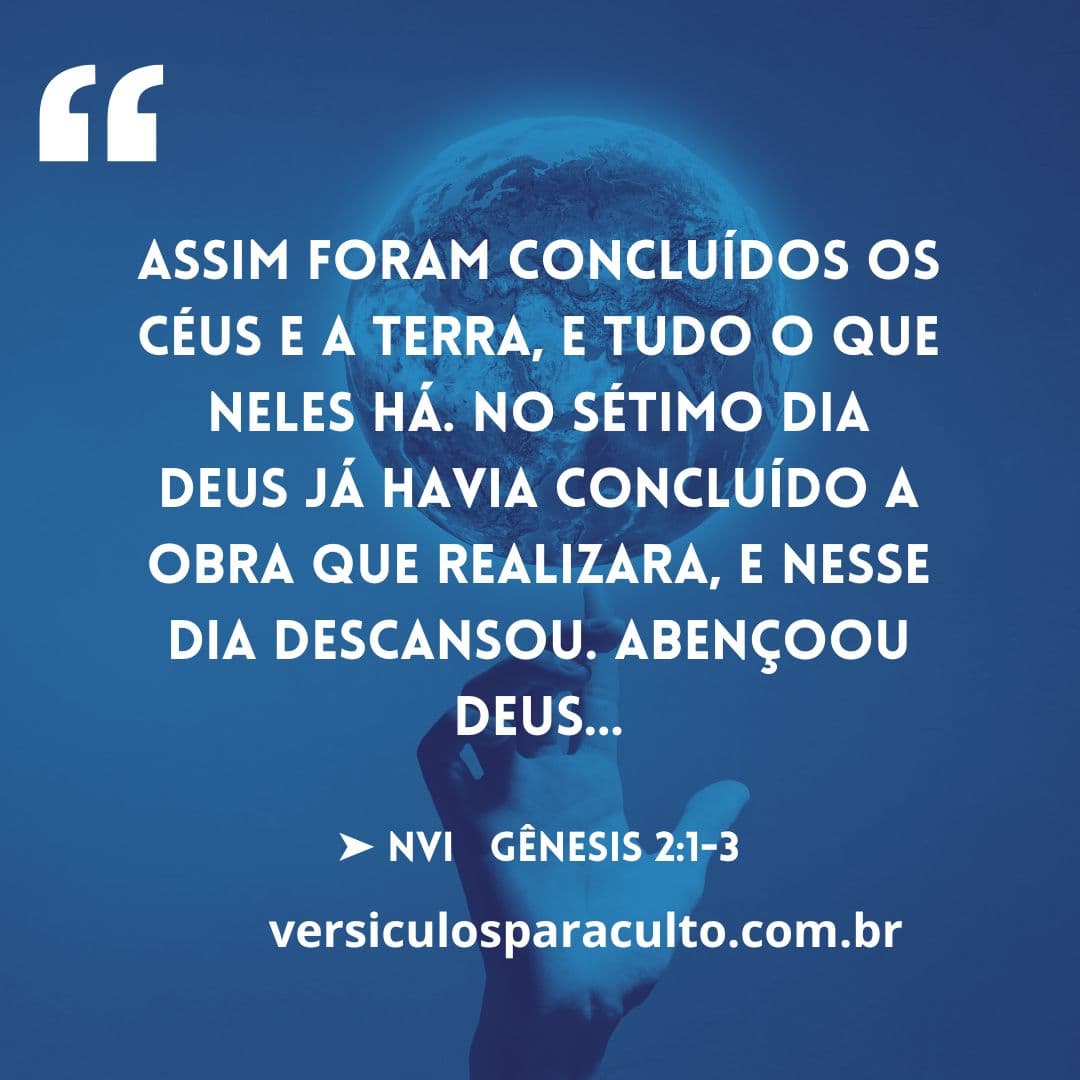 15 versículos sobre o sábado para descansar e renovar as forças ...