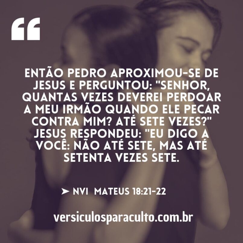 15 versículos sobre perdão que transformam o coração e a alma – Versos ...