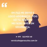 20 versículos de segurança que mostram como nossa proteção está nas ...