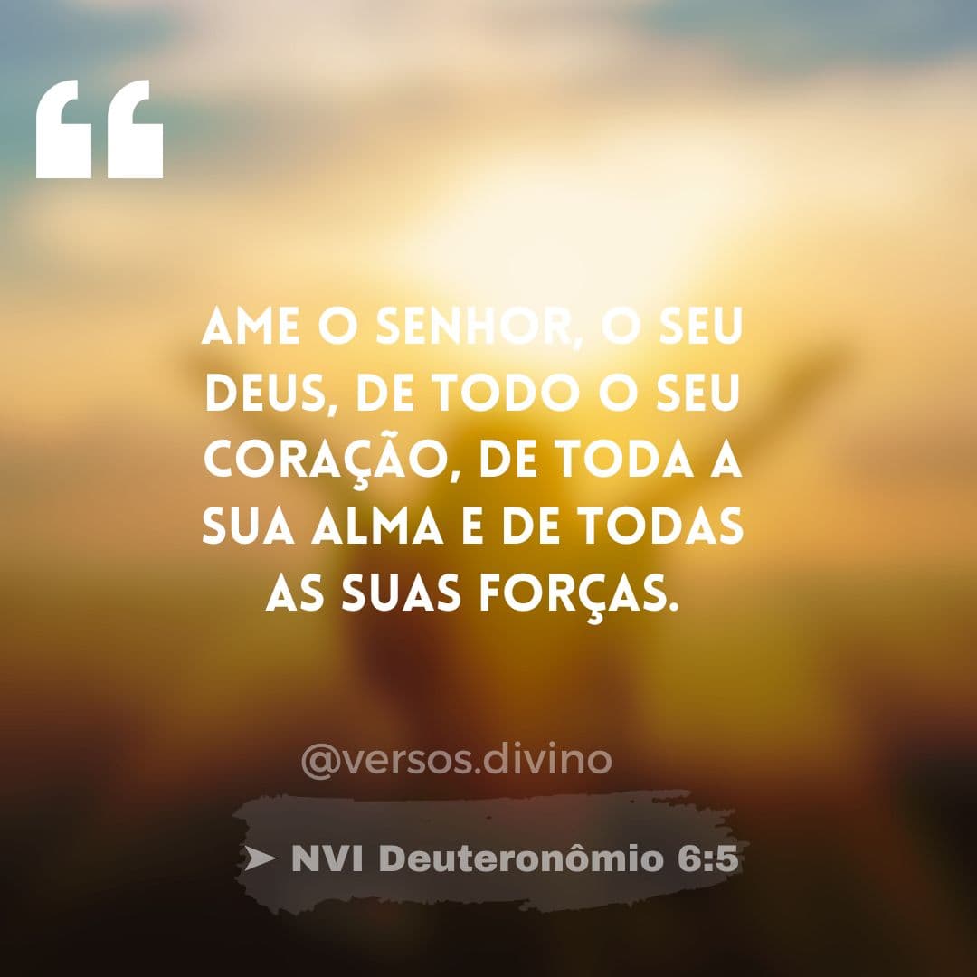 Amar a Deus sobre todas as coisas: 38 versículos que vão tocar você ...